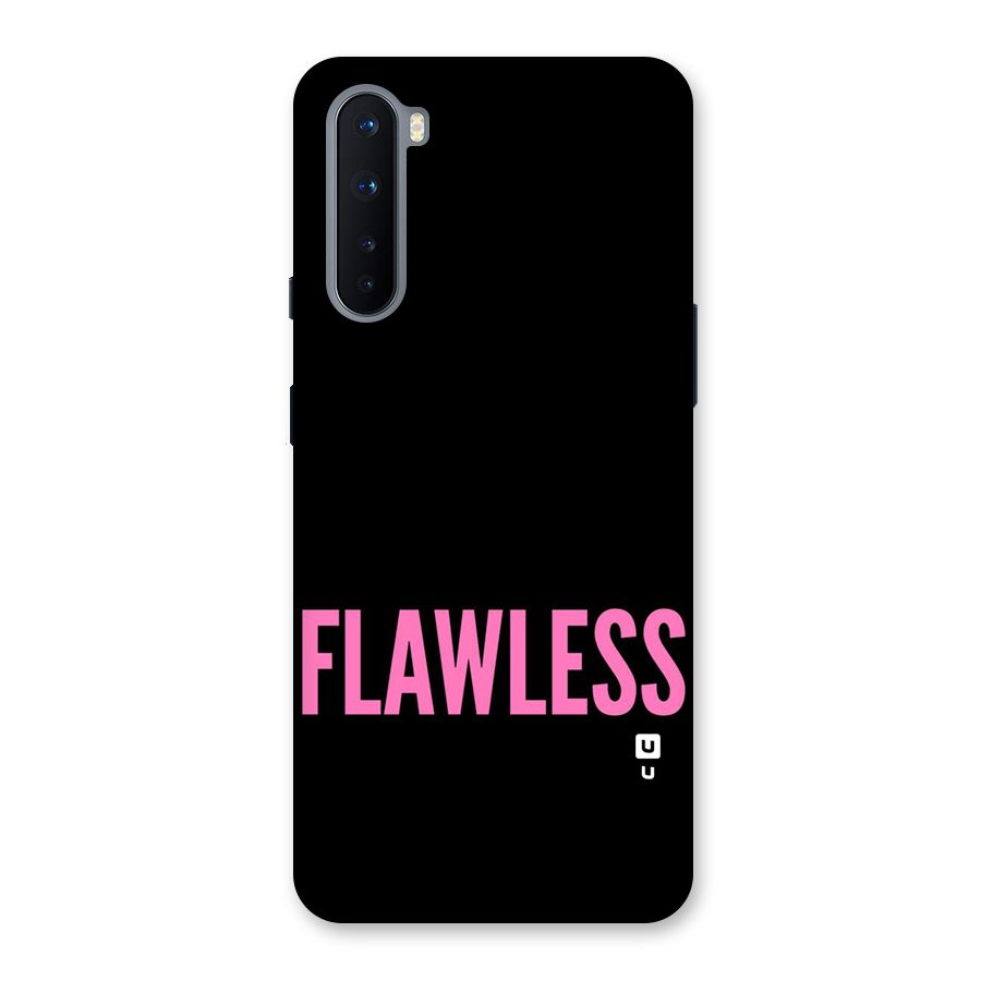 Flawless Pink Design Back Case for OnePlus Nord