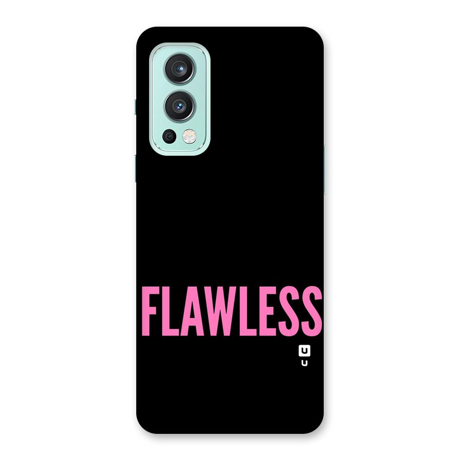 Flawless Pink Design Back Case for OnePlus Nord 2 5G