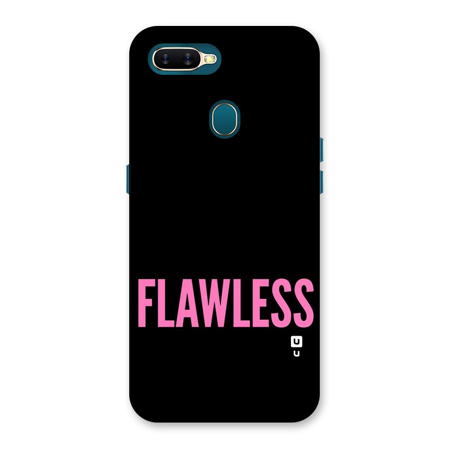Flawless Pink Design Back Case for Oppo A11k