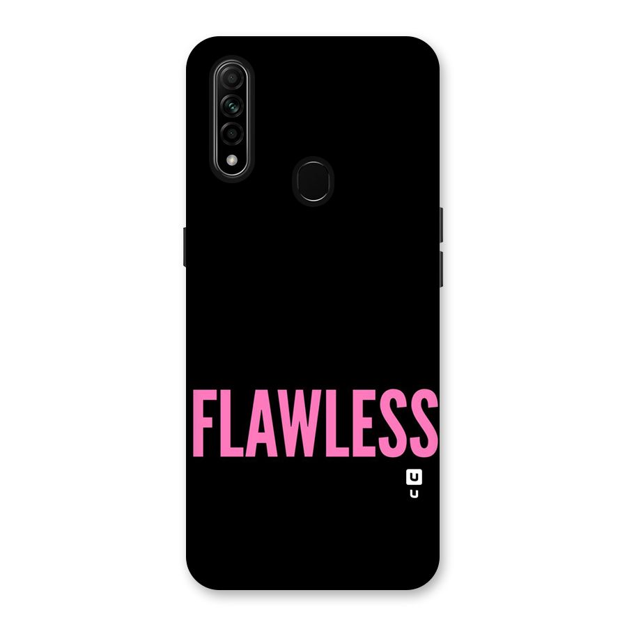 Flawless Pink Design Back Case for Oppo A31