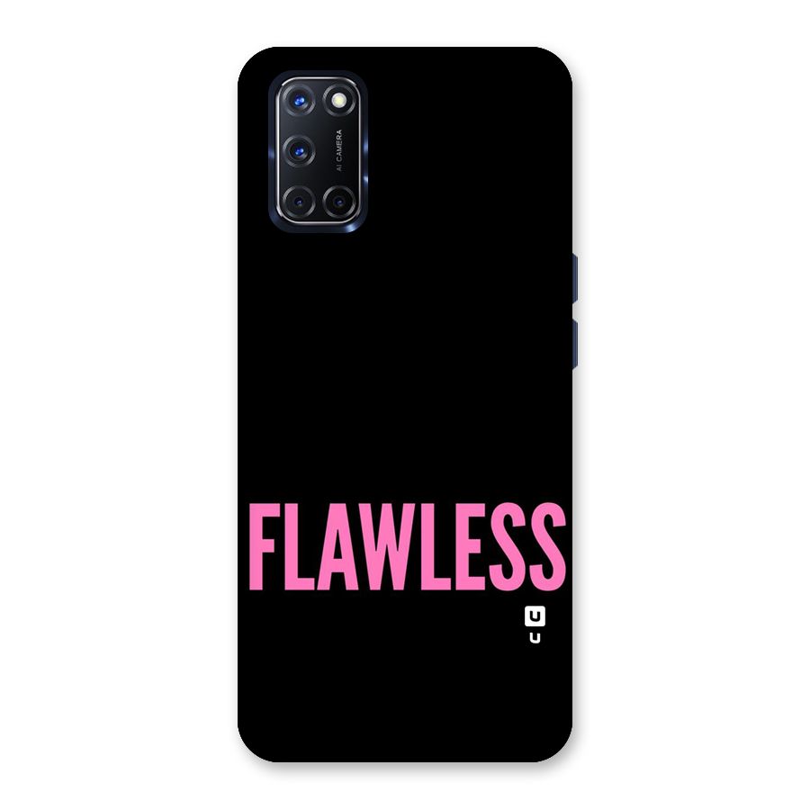 Flawless Pink Design Back Case for Oppo A52