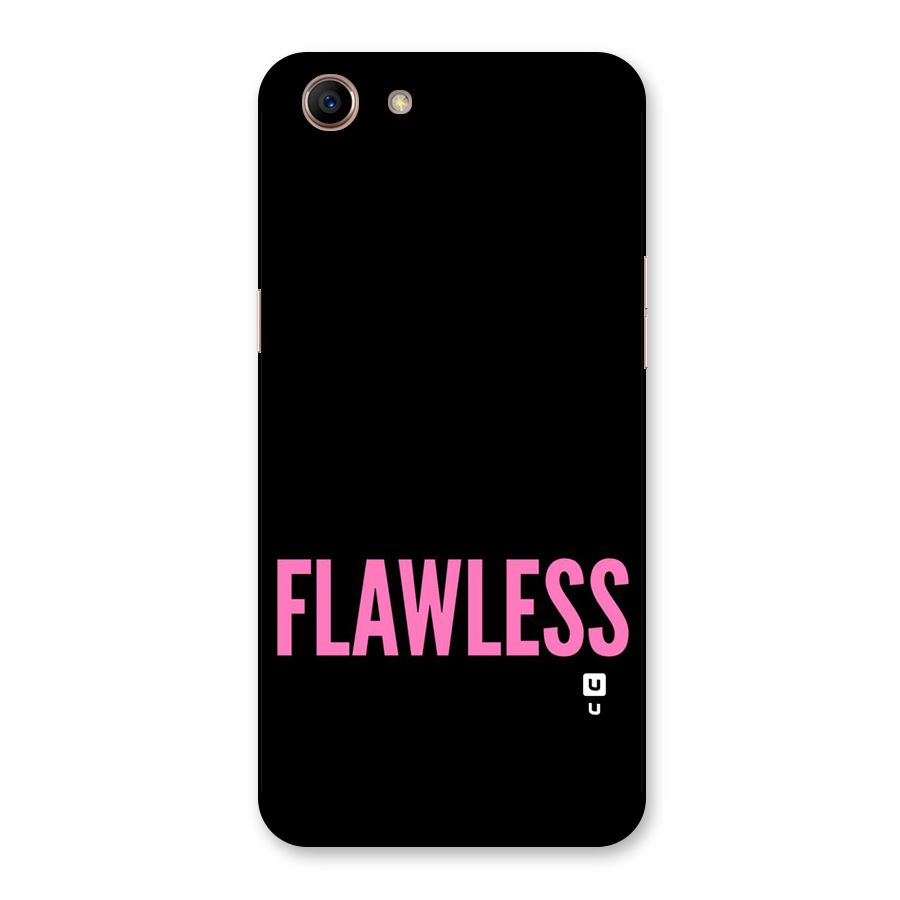 Flawless Pink Design Back Case for Oppo A83 (2018)