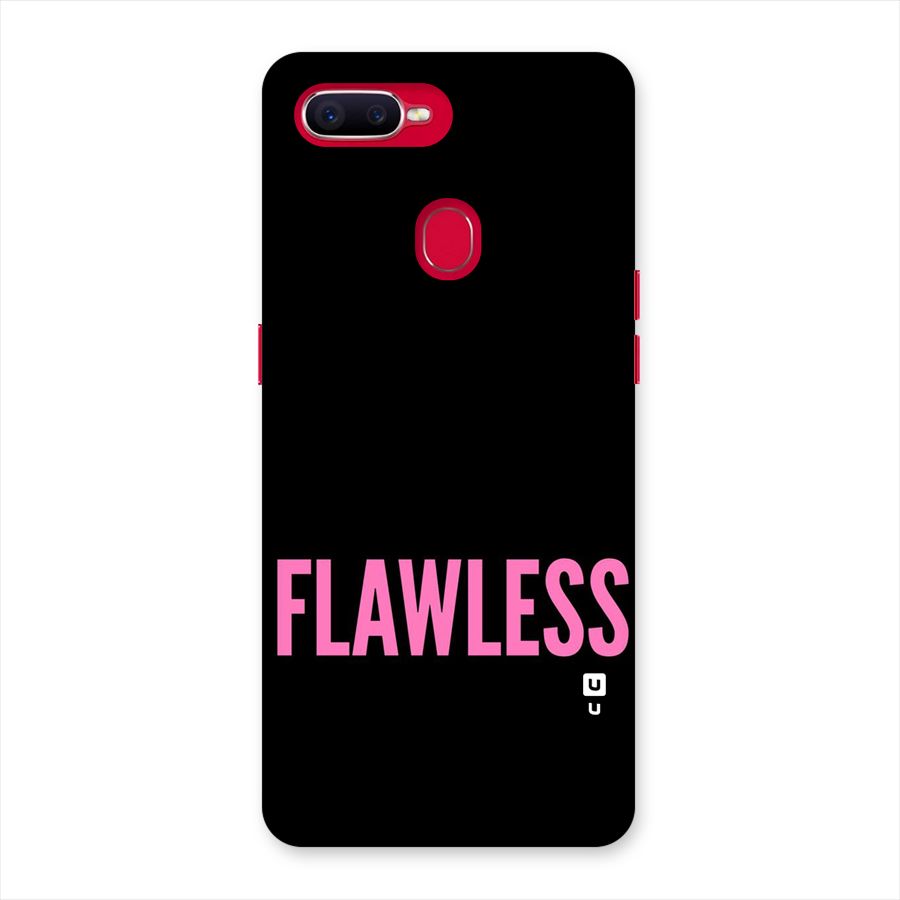 Flawless Pink Design Back Case for Oppo F9 Pro