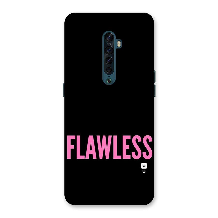 Flawless Pink Design Back Case for Oppo Reno2