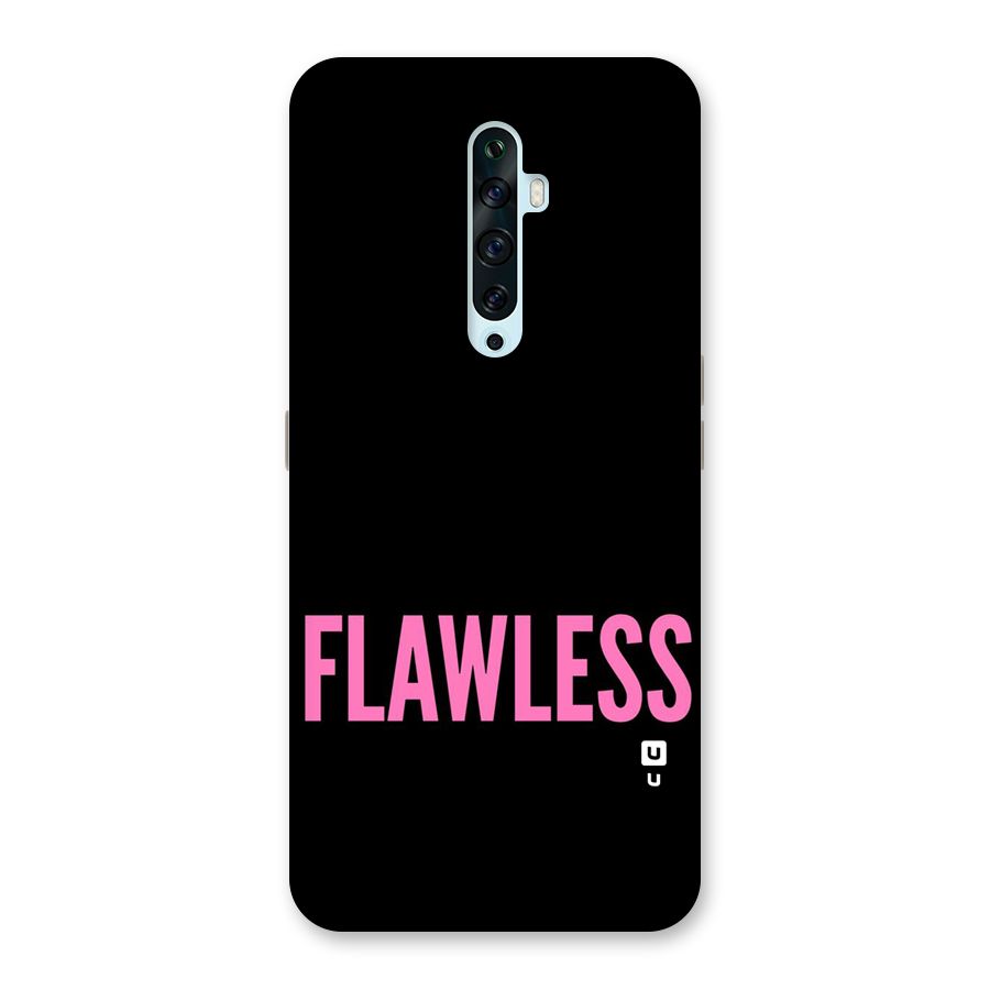 Flawless Pink Design Back Case for Oppo Reno2 Z