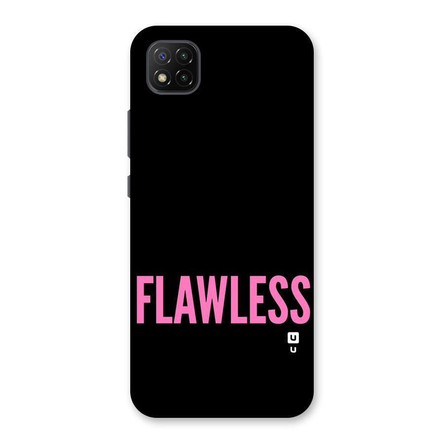 Flawless Pink Design Back Case for Poco C3