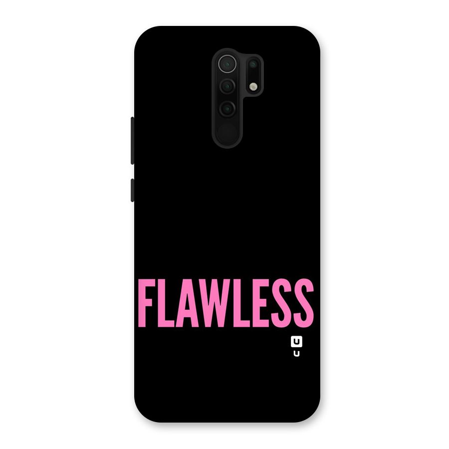 Flawless Pink Design Back Case for Poco M2