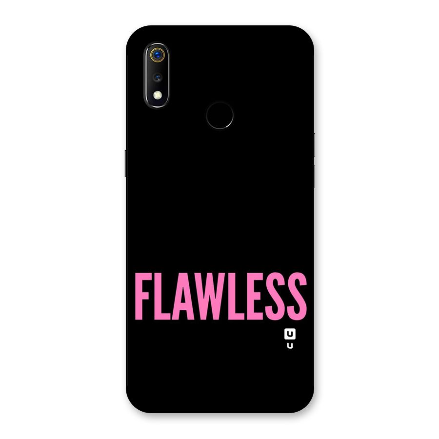 Flawless Pink Design Back Case for Realme 3