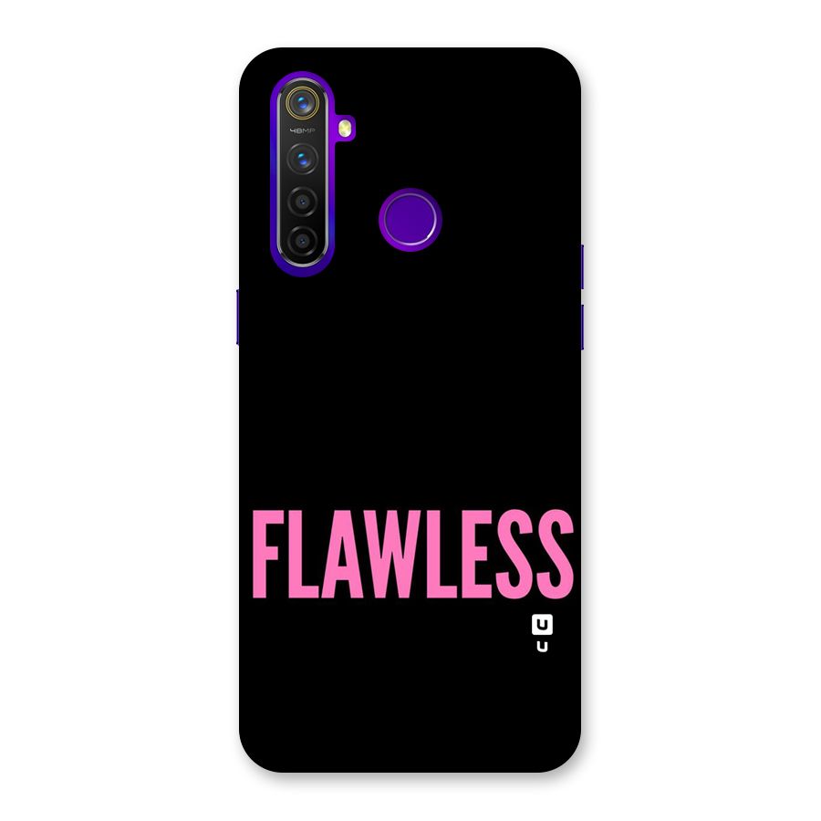 Flawless Pink Design Back Case for Realme 5 Pro