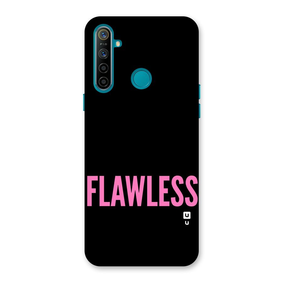 Flawless Pink Design Back Case for Realme 5i