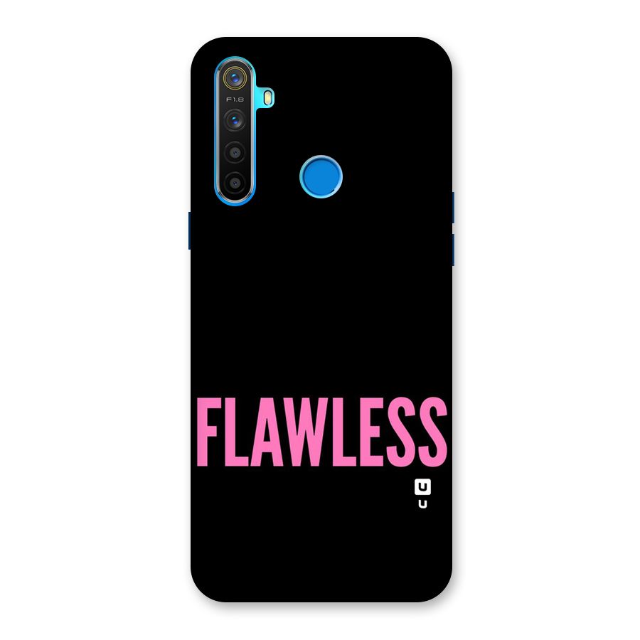 Flawless Pink Design Back Case for Realme 5s