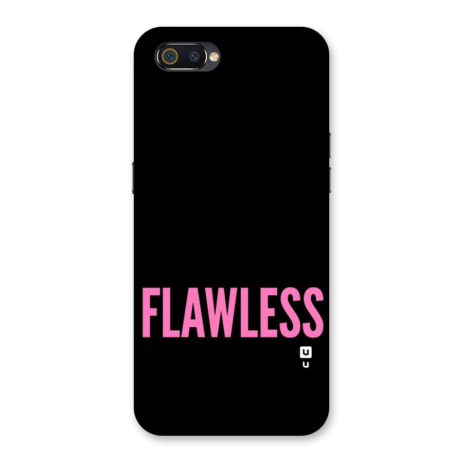 Flawless Pink Design Back Case for Realme C2