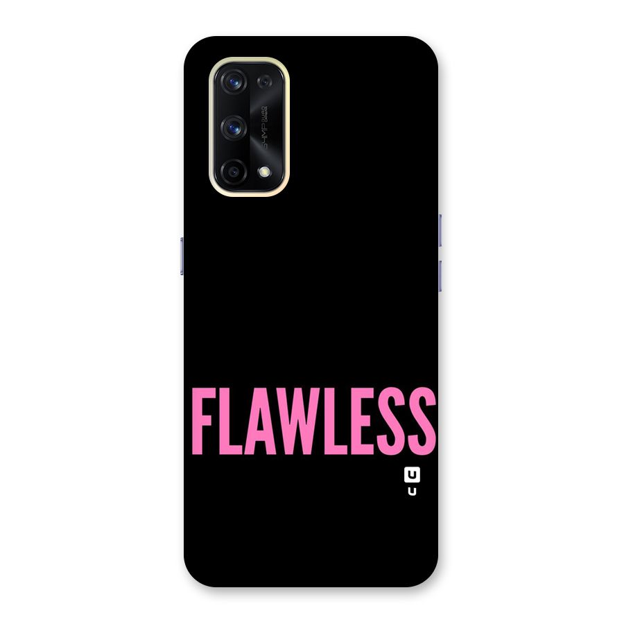 Flawless Pink Design Glass Back Case for Realme X7 Pro