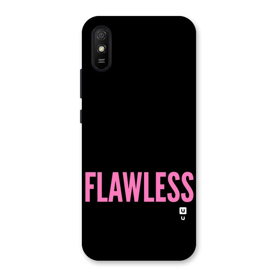 Flawless Pink Design Back Case for Redmi 9A