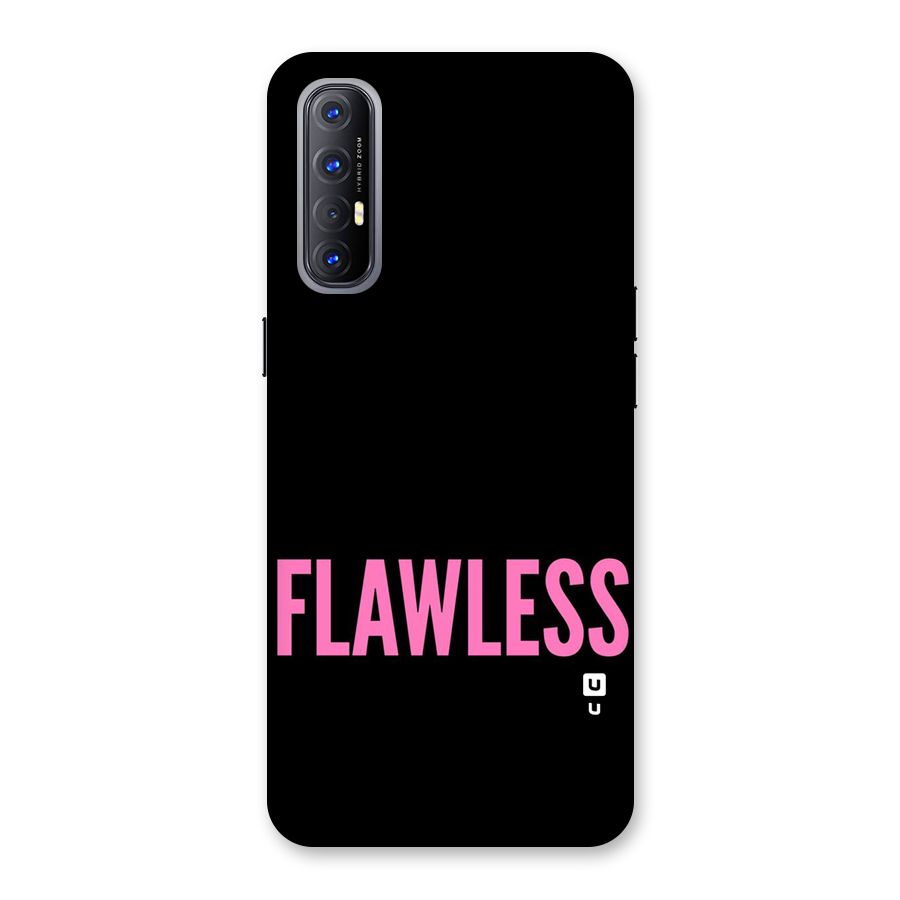 Flawless Pink Design Back Case for Reno3 Pro