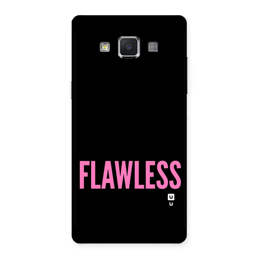 Flawless Pink Design Back Case for Samsung Galaxy A5