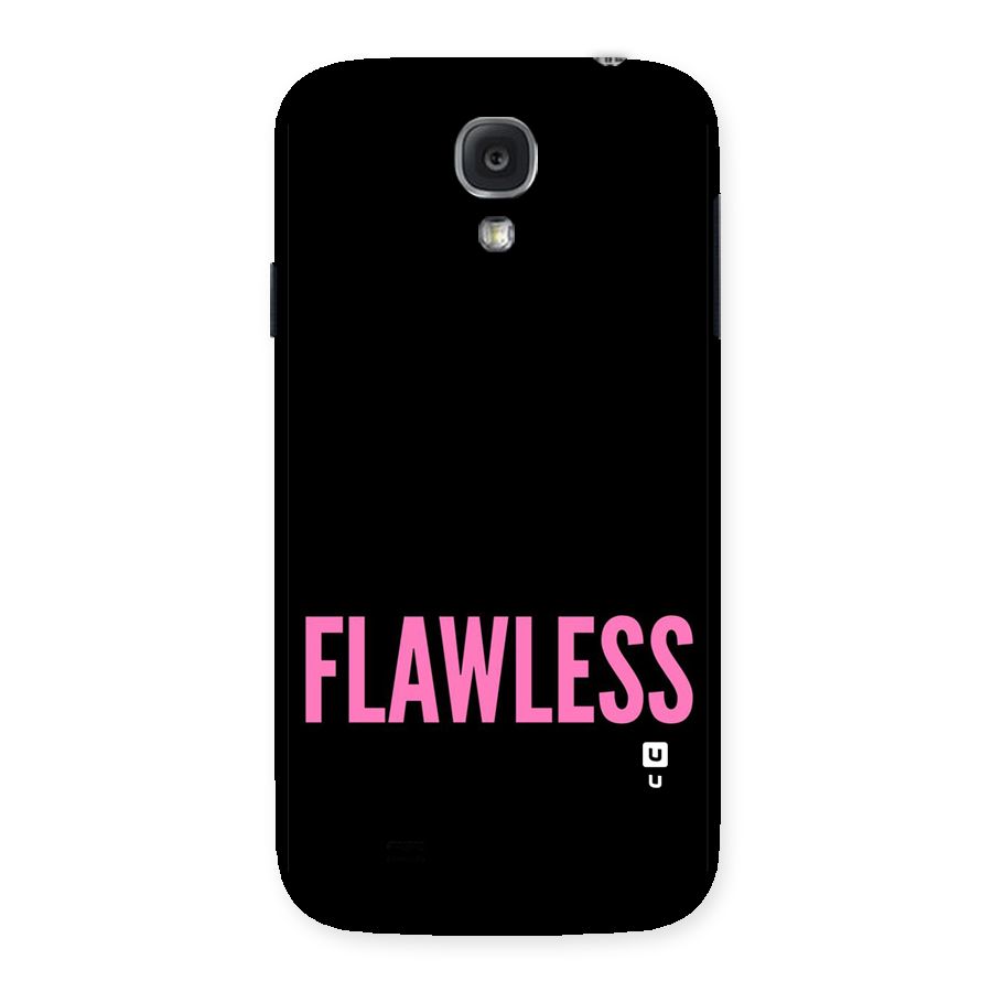 Flawless Pink Design Back Case for Samsung Galaxy S4