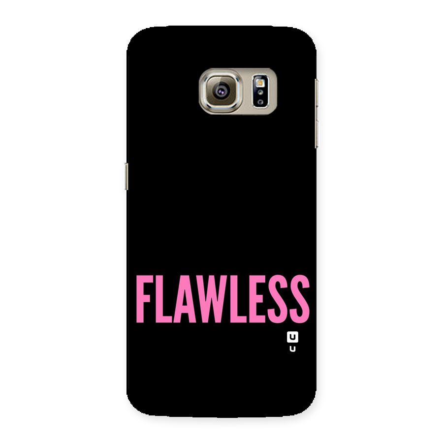 Flawless Pink Design Back Case for Samsung Galaxy S6 Edge