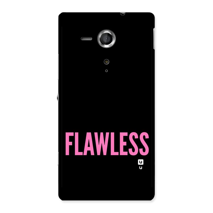 Flawless Pink Design Back Case for Sony Xperia SP