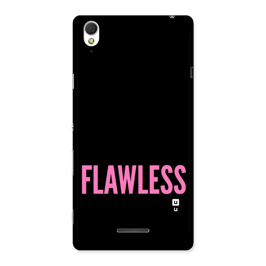 Flawless Pink Design Back Case for Sony Xperia T3