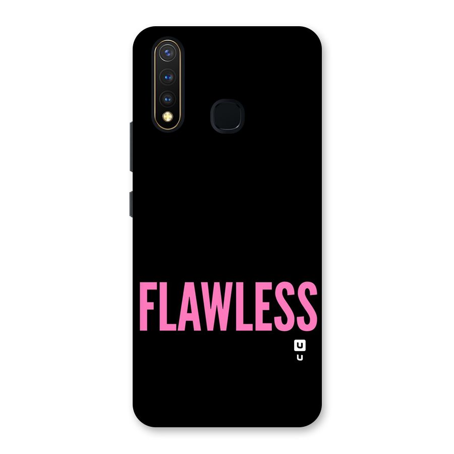 Flawless Pink Design Back Case for Vivo U20
