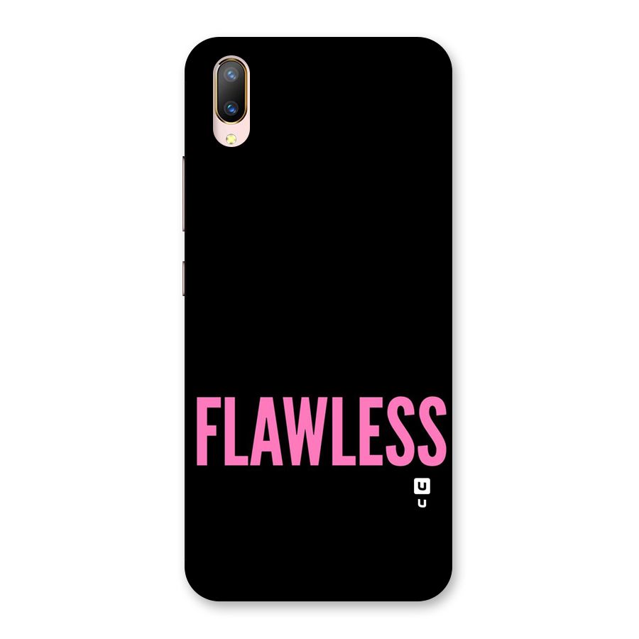 Flawless Pink Design Back Case for Vivo V11 Pro