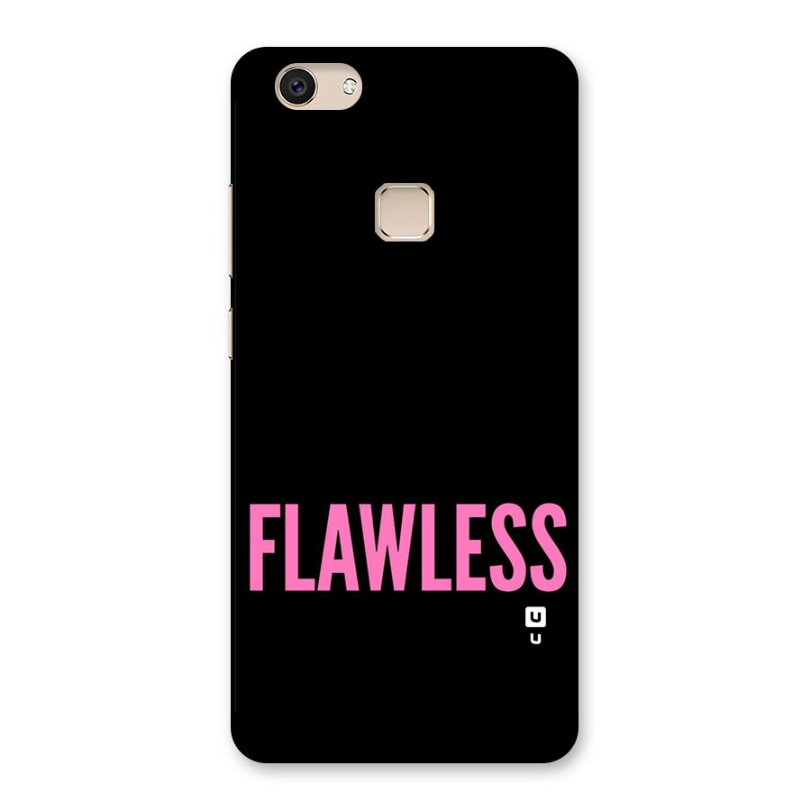 Flawless Pink Design Back Case for Vivo V7