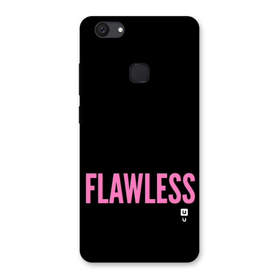 Flawless Pink Design Back Case for Vivo V7 Plus