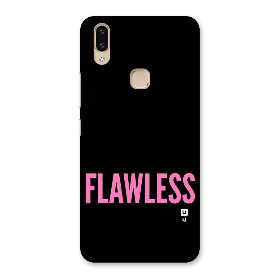 Flawless Pink Design Back Case for Vivo V9 Youth