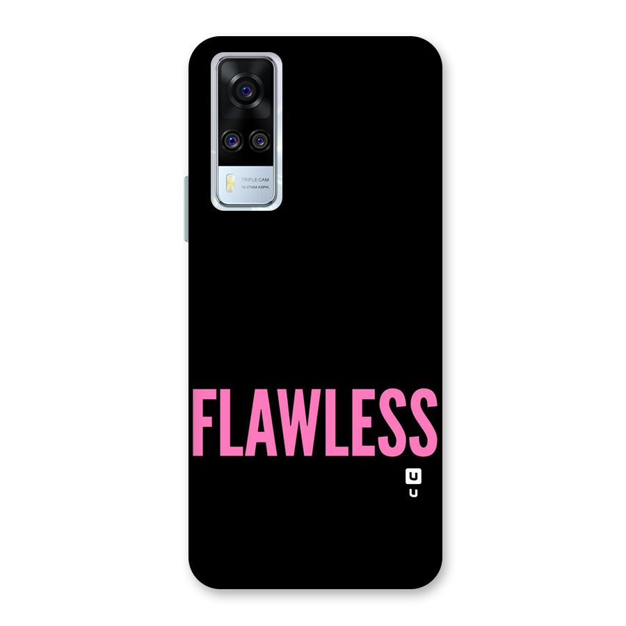 Flawless Pink Design Back Case for Vivo Y31