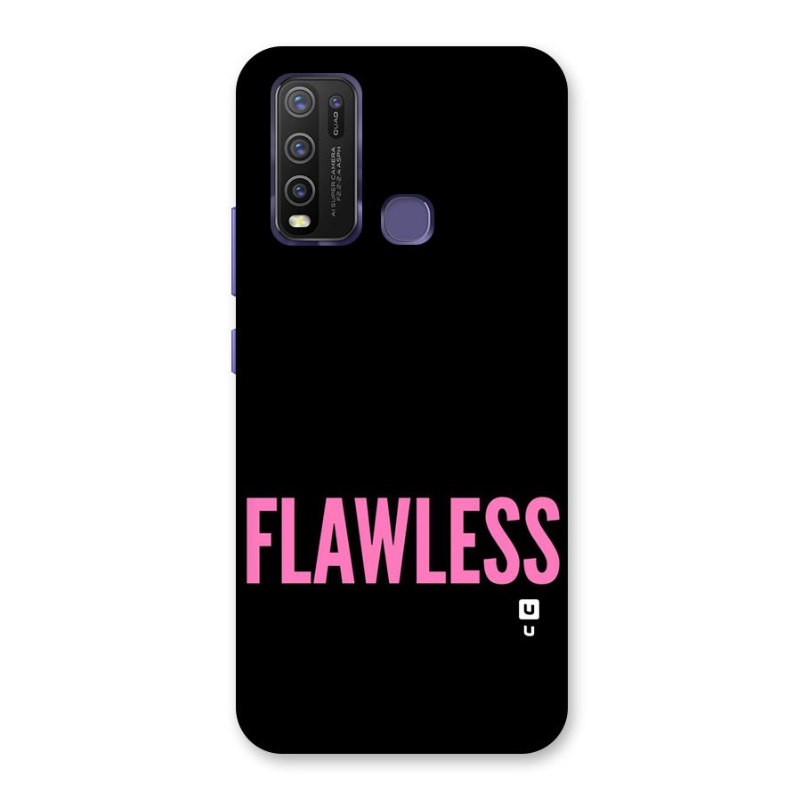 Flawless Pink Design Back Case for Vivo Y50