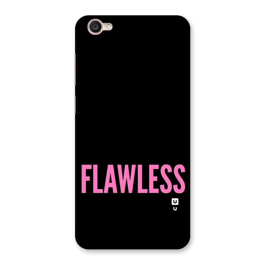 Flawless Pink Design Back Case for Vivo Y55s