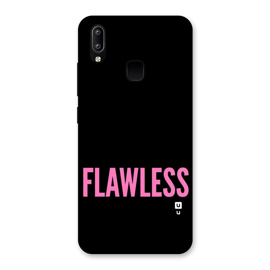 Flawless Pink Design Back Case for Vivo Y93