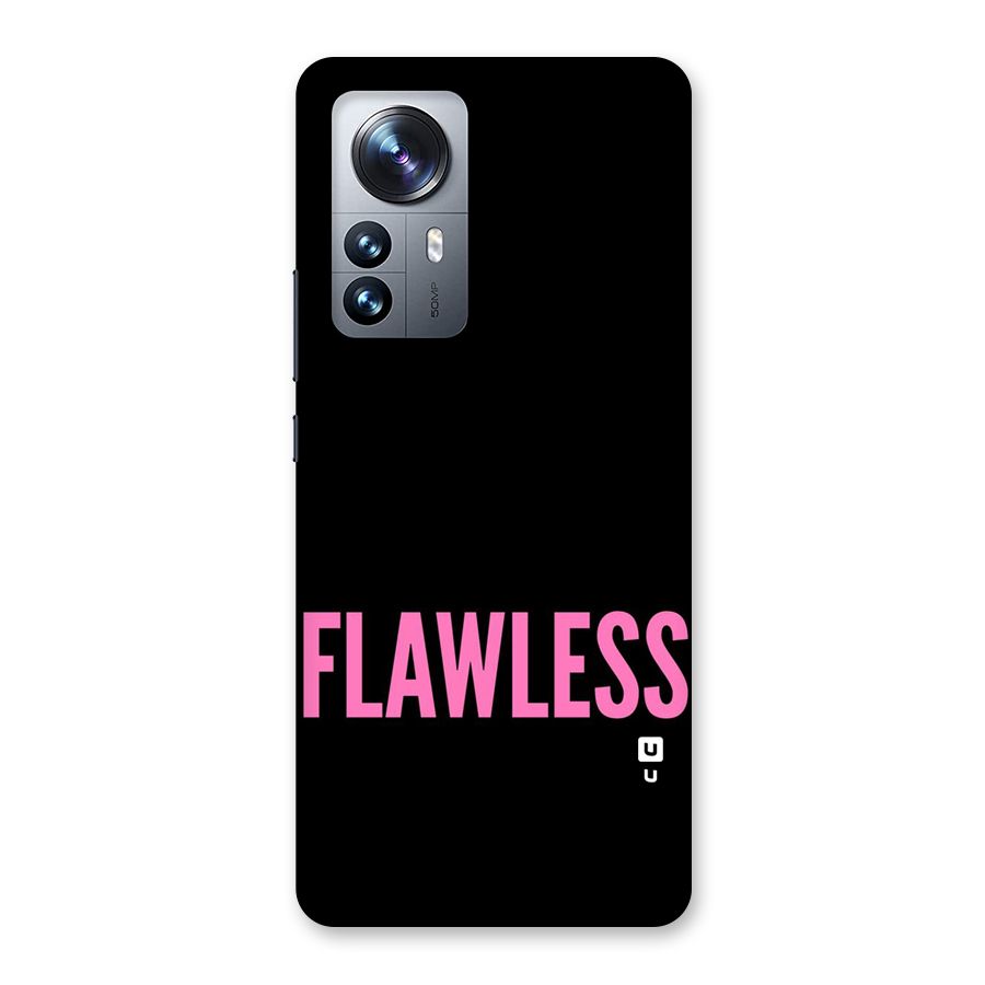 Flawless Pink Design Back Case for Xiaomi 12 Pro