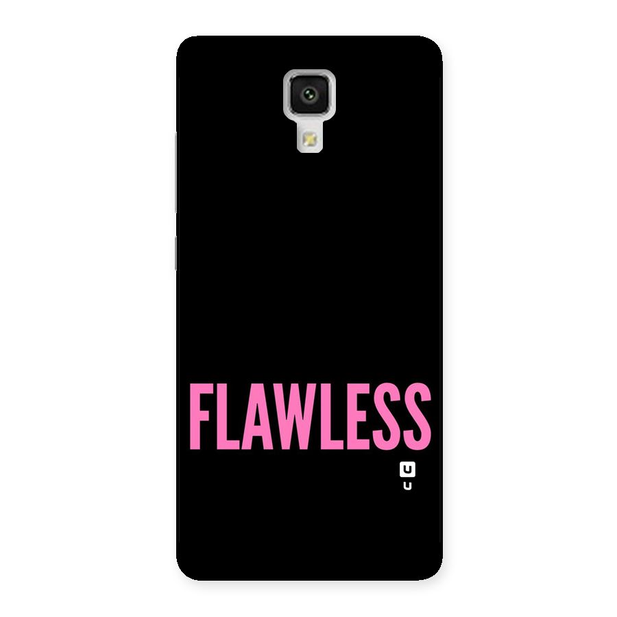 Flawless Pink Design Back Case for Xiaomi Mi 4