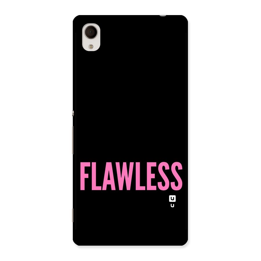 Flawless Pink Design Back Case for Xperia M4 Aqua