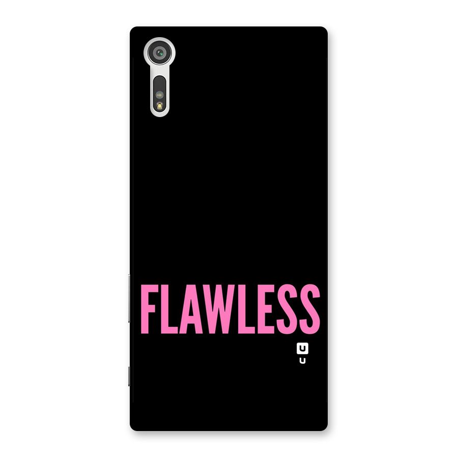 Flawless Pink Design Back Case for Xperia XZ