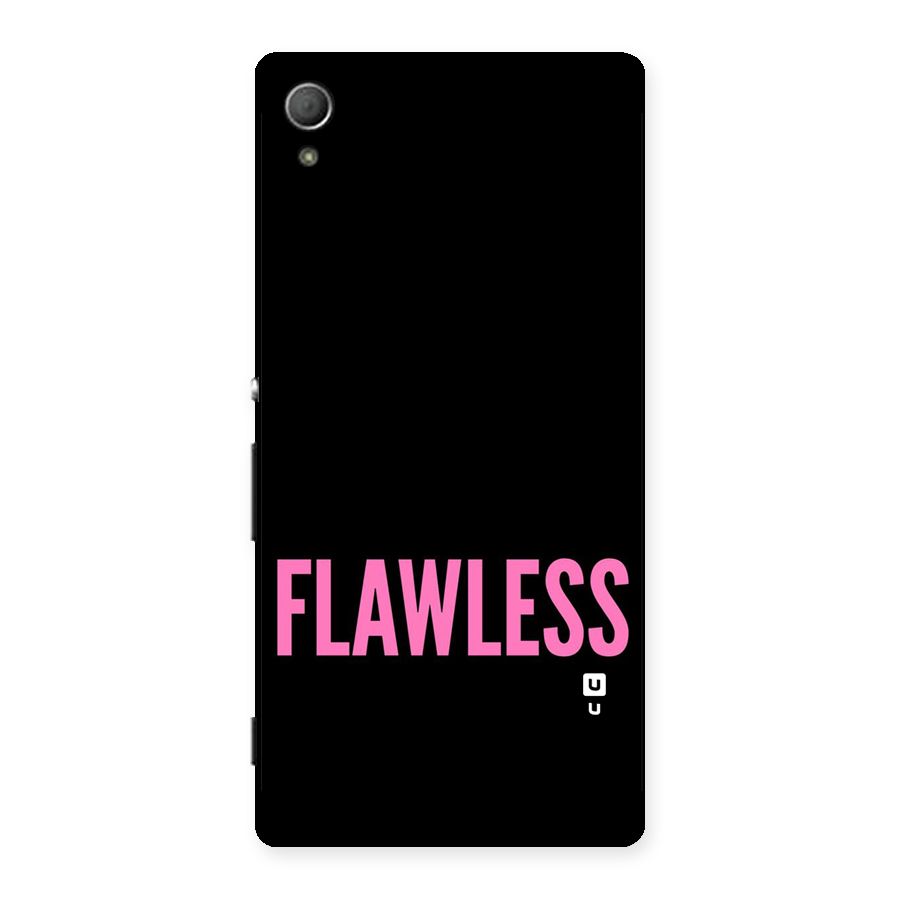 Flawless Pink Design Back Case for Xperia Z3 Plus
