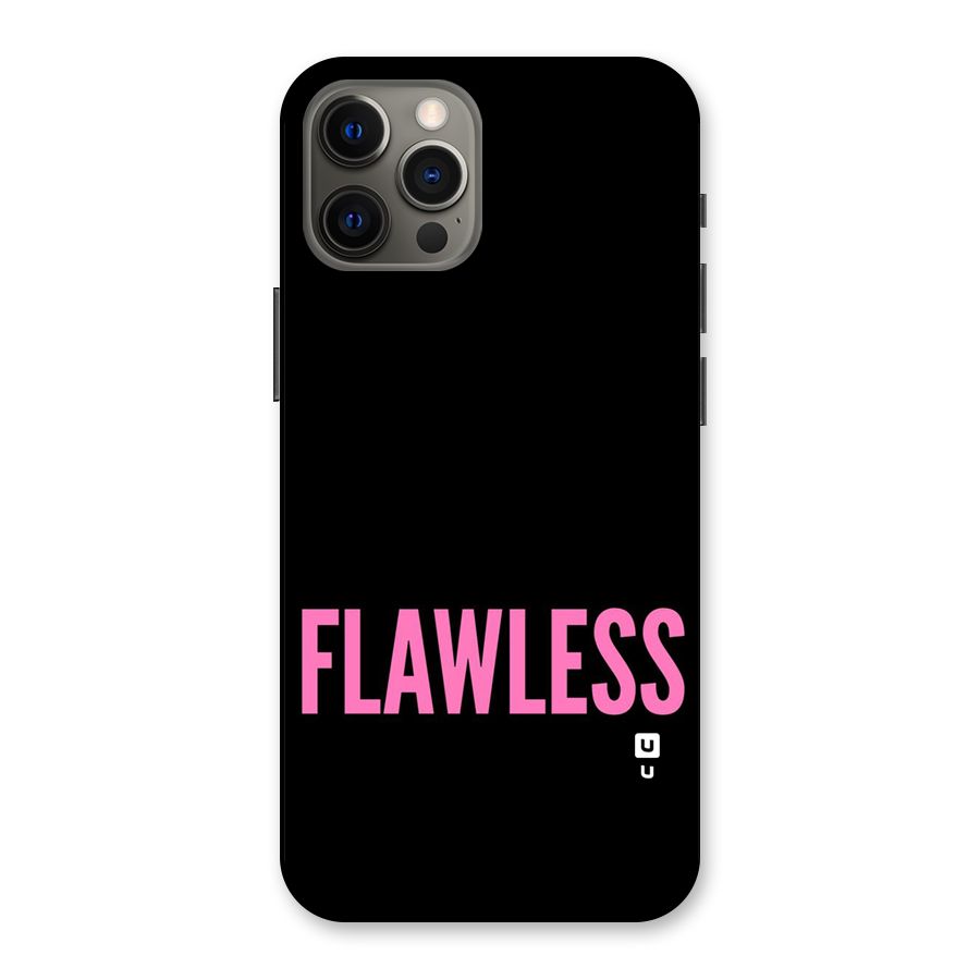 Flawless Pink Design Back Case for iPhone 12 Pro Max