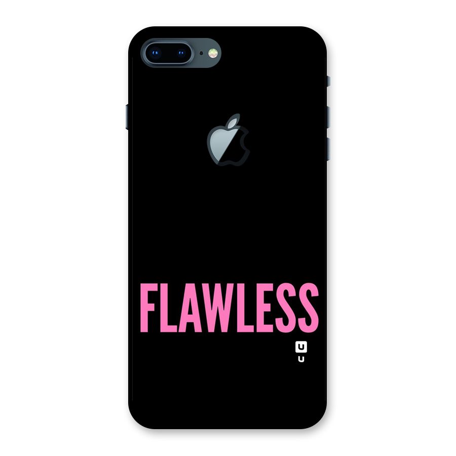 Flawless Pink Design Back Case for iPhone 7 Plus Apple Cut