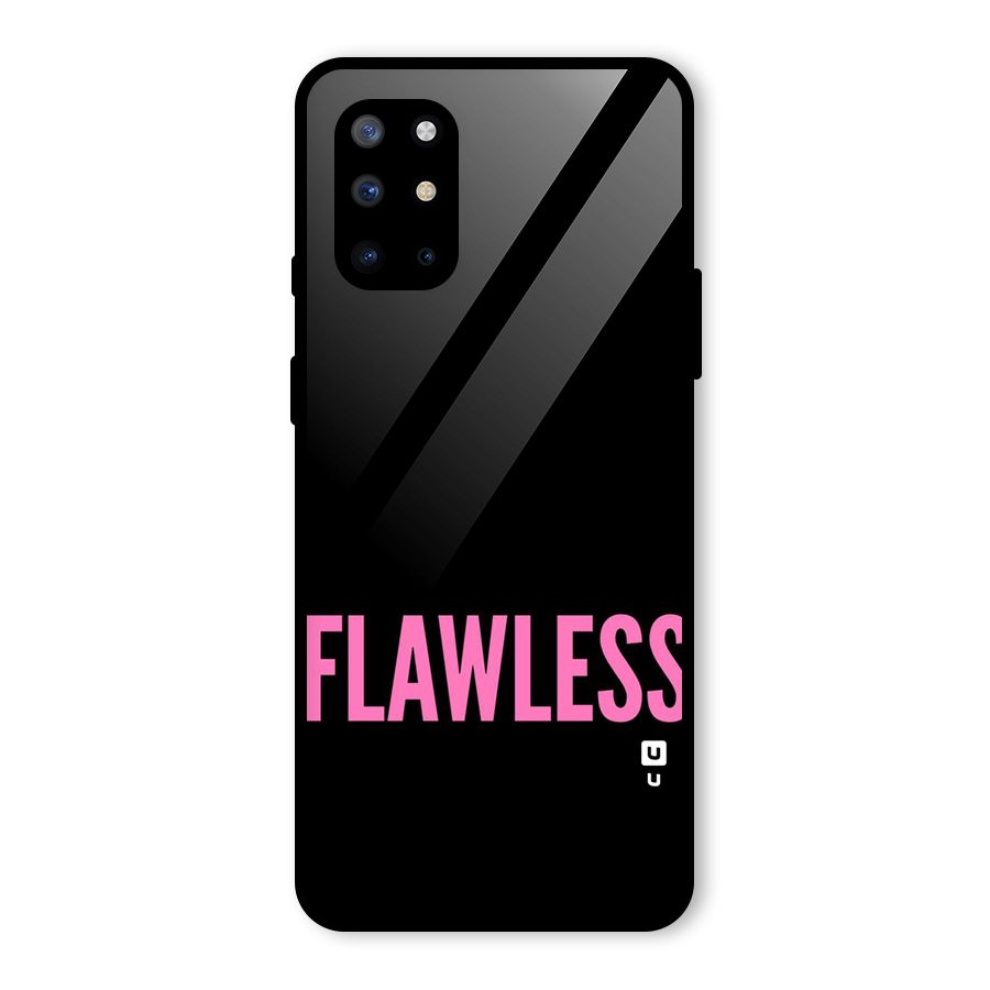 Flawless Pink Design Glass Back Case for OnePlus 8T