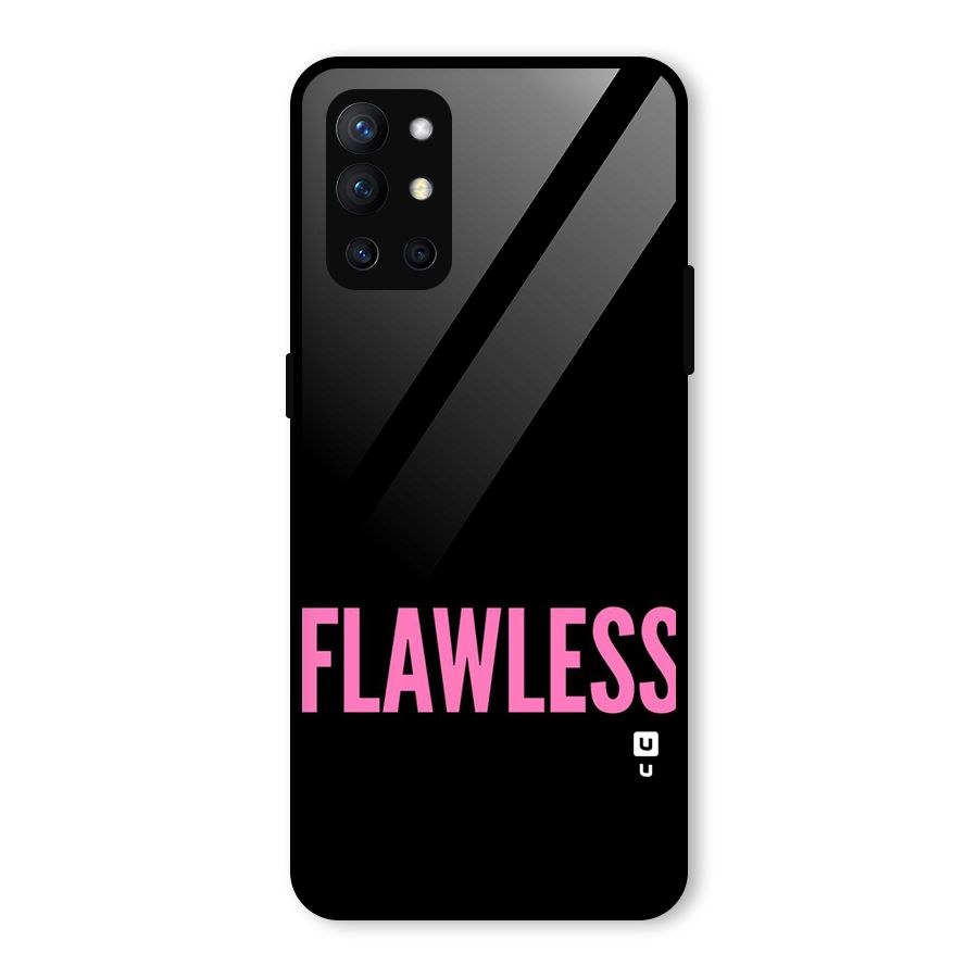 Flawless Pink Design Glass Back Case for OnePlus 9R