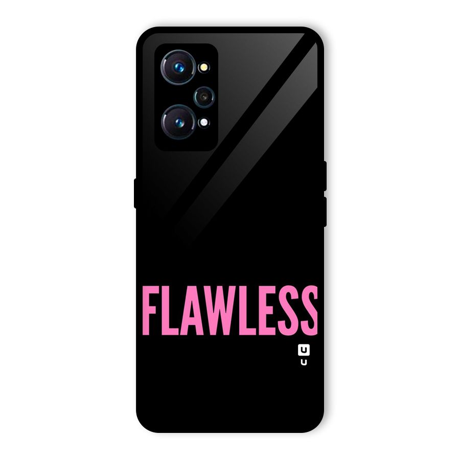 Flawless Pink Design Glass Back Case for Realme GT Neo2