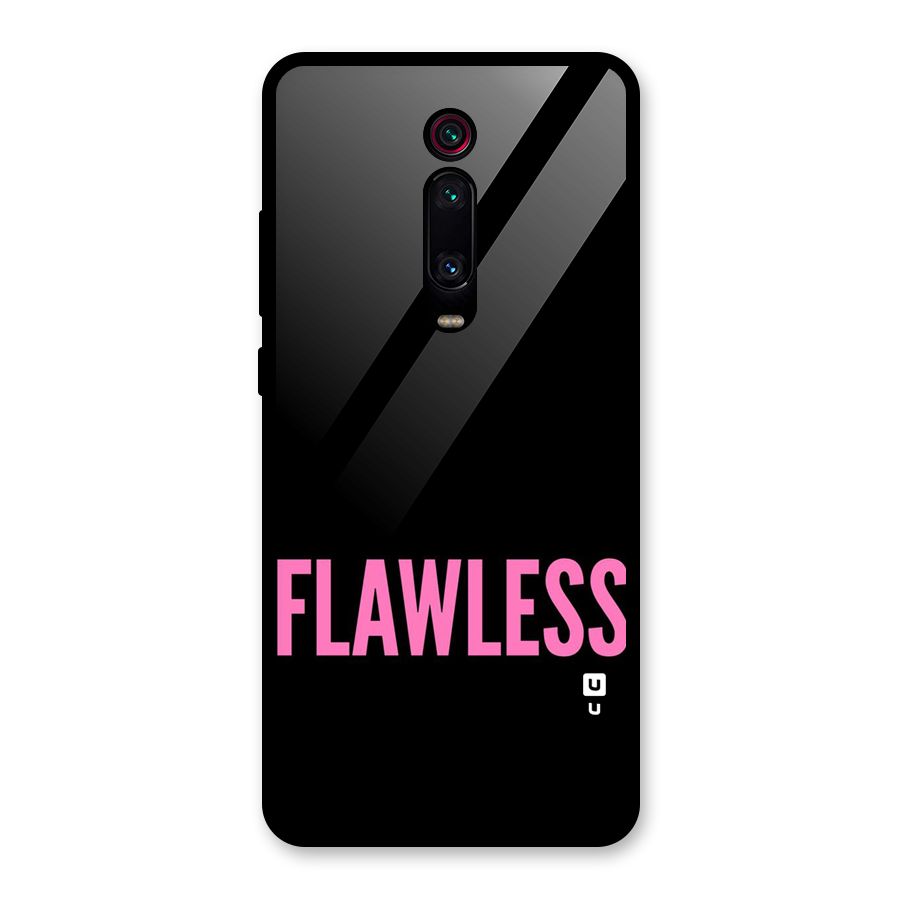 Flawless Pink Design Glass Back Case for Redmi K20 Pro