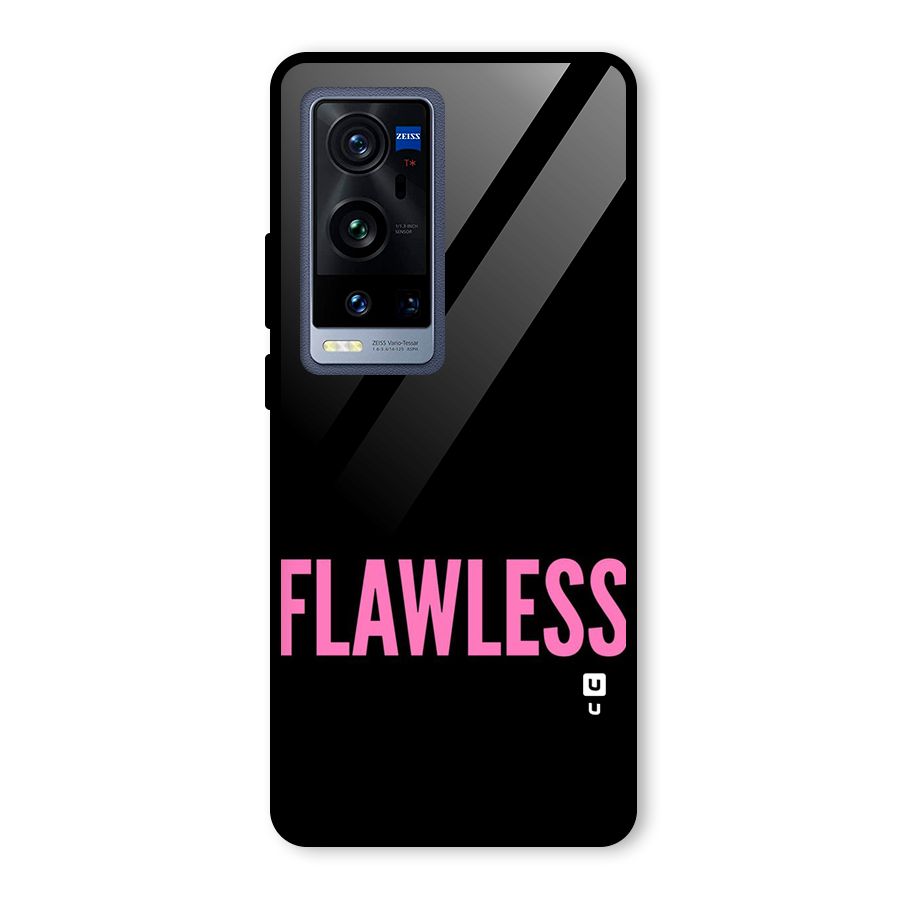 Flawless Pink Design Glass Back Case for Vivo X60 Pro Plus