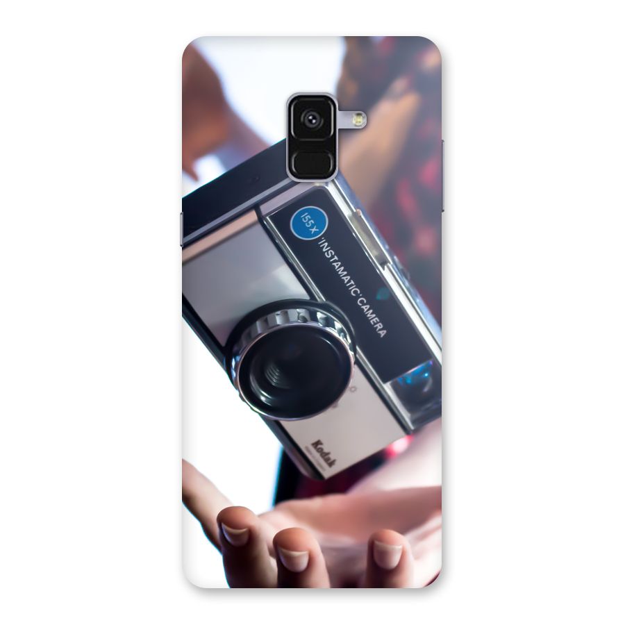 Floating Camera Back Case for Galaxy A8 Plus