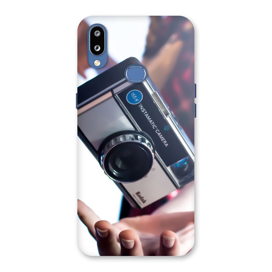 Floating Camera Back Case for Galaxy M01s