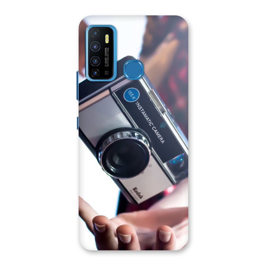 Floating Camera Back Case for Infinix Hot 9