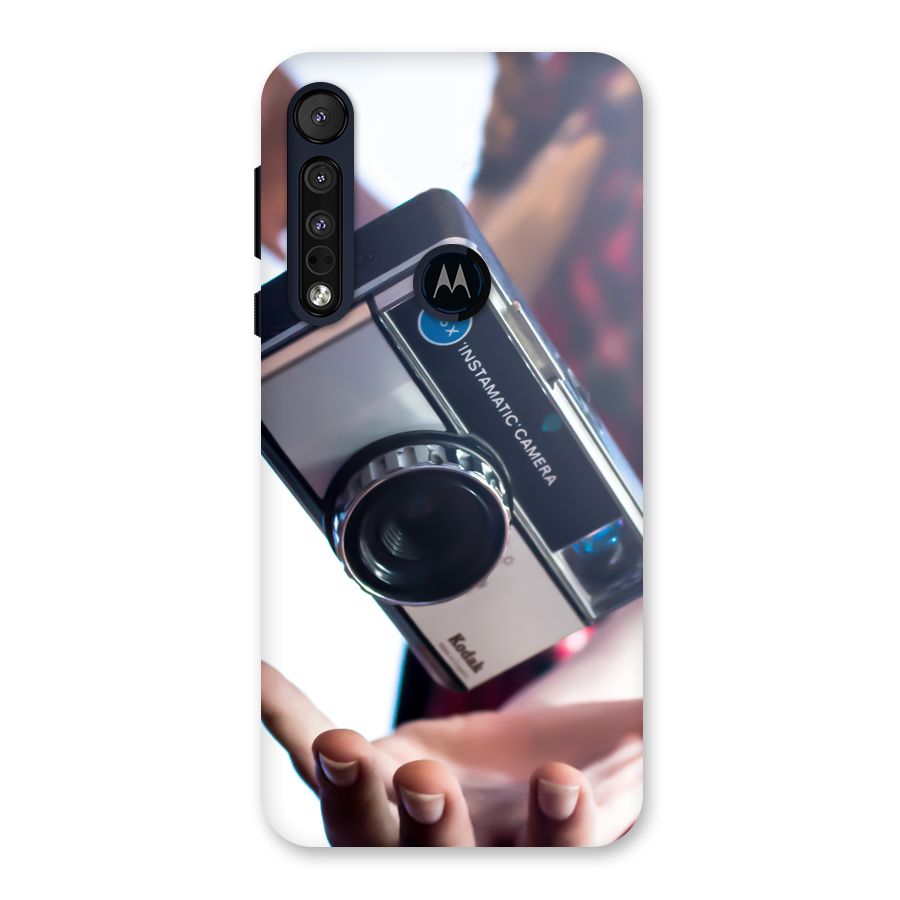 Floating Camera Back Case for Motorola One Macro