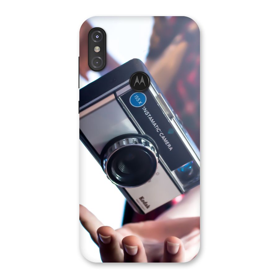 Floating Camera Back Case for Motorola One Power